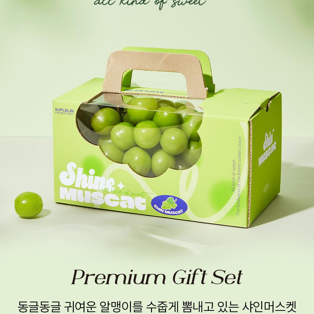 韓国スプリンプレミアムシャインマスカット 650g | ソーダギフト