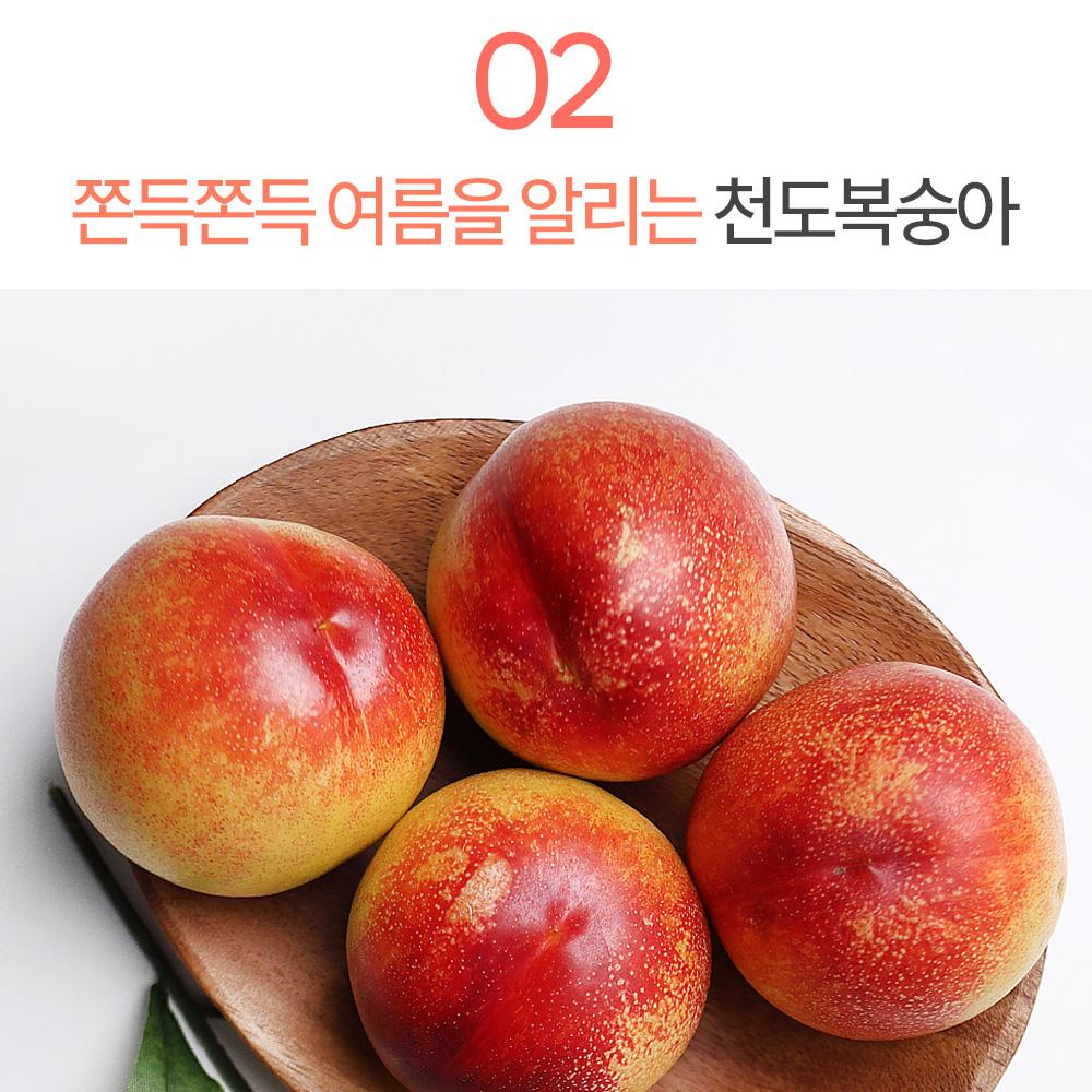 SuplelinSweet Nectarines 2kg Gift Set (1420pcs) In South Korea Fruit
