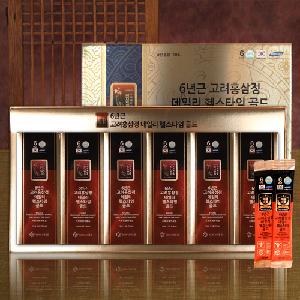 6-Year-Old Korean Red Ginseng Extract Daily Health Time 30 Packs product image