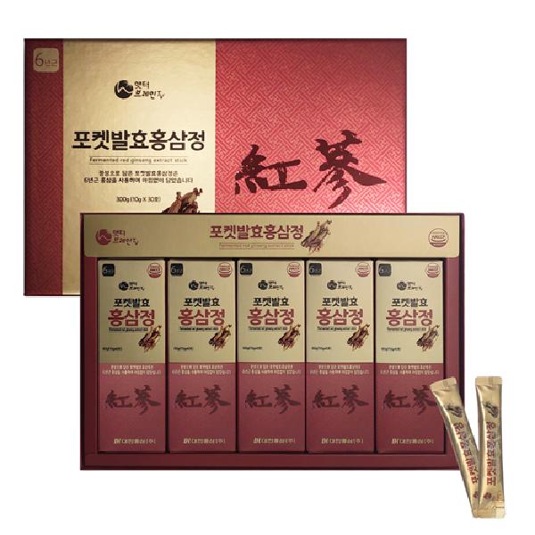 Pocket Fermented Red Ginseng Stick (30 sticks) product image