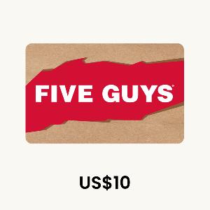 Five Guys US$10 Gift Card product image
