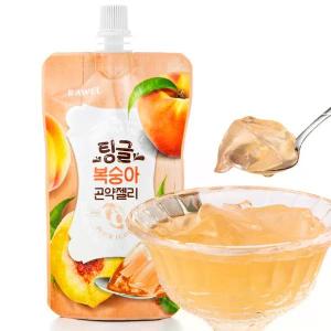 Konjak Jelly Peach Flavor 130g 20 Pouches product image