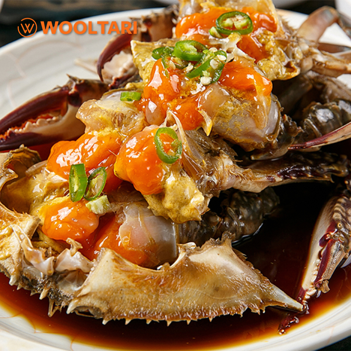 Soysauce marinated crabs 1.5kg  x2 bottles product image
