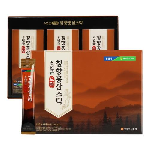 Nonghyup 6 Years Red Ginseng Deer Antler Velvet Chimhyang Sticks 30 Sticks 3 Boxes product image