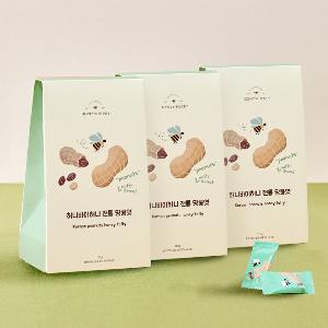 100% Korea Honey Peanut Sweet Stick (Yeot) 120g X 3pcs product image