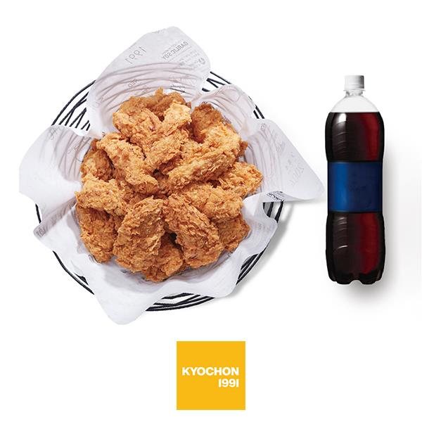 Real Fried Boneless Chicken+Coke 1.25L product image