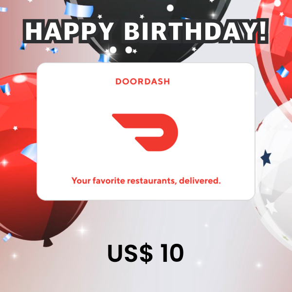 DoorDash US$ 10 Gift Card product image