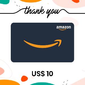 Amazon.com US$ 10 Gift Card (Thank You) product image