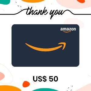 Amazon.com US$ 50 Gift Card product image
