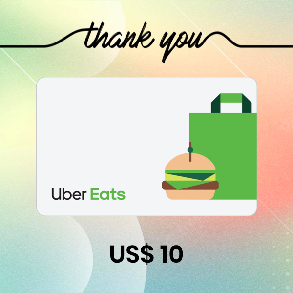 Uber Eats US$ 10 Gift Card product image