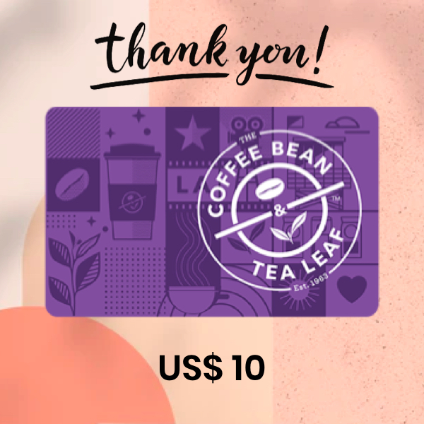 The Coffee Bean & Tea Leaf® US$ 10 Gift Card product image