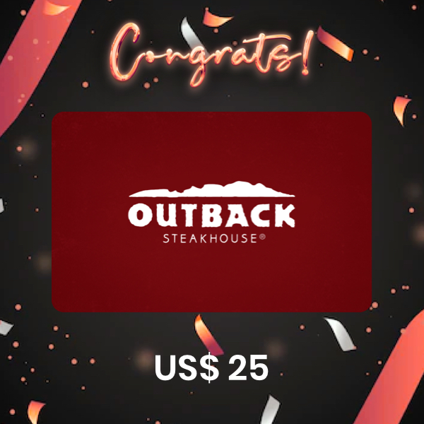 Outback Steakhouse US$ 25 Gift Card product image
