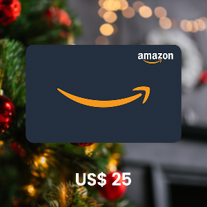 Amazon.com US$ 25 Gift Card Christmas Edition product image