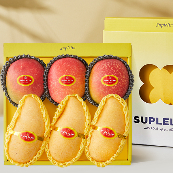 Suplelin-Apple Mango & Thailand Gold Mango Gift Set 2.3kg (6pcs/Royal Grade) product image