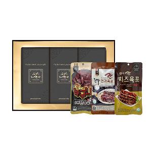3 Types of Handmade Korean Beef Jerky Gift Set product image