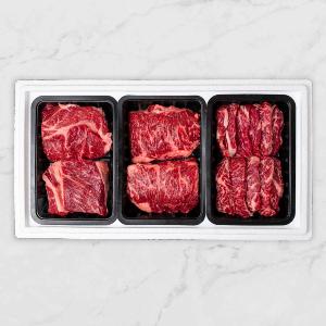 Salt-aging USDA Choice Grade Beef Gift Set #4 (Sirloin/Chuck Flap Tail/Galbi) item image