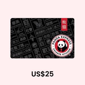 Panda Express US$25 Gift Card product image