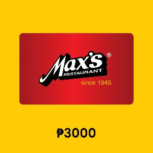 Max's ₱3000 Gift Card product image