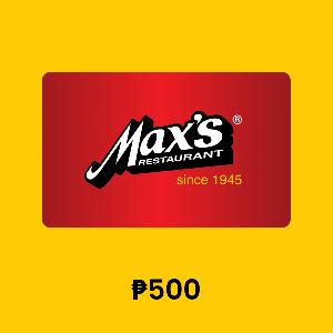 Max's ₱500 Gift Card product image