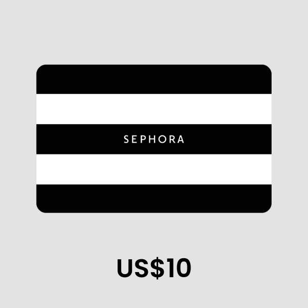 Sephora US$ 10 Gift Card In United States Birthday Gifts
