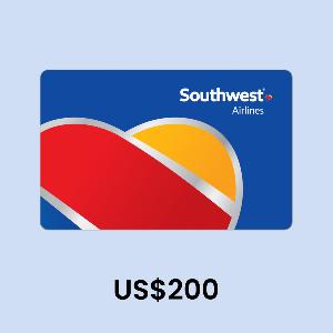 Southwest® Airlines US$200 Gift Card product image