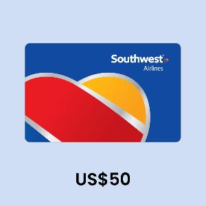 Southwest® Airlines US$50 Gift Card product image