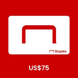 Staples US$75 Gift Card product image