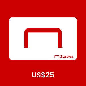 Staples US$25 Gift Card product image