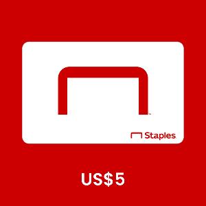 Staples US$5 Gift Card product image