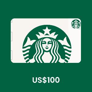 Starbucks US$100 Gift Card product image