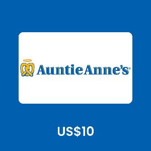 Auntie Anne's US$10 Gift Card product image