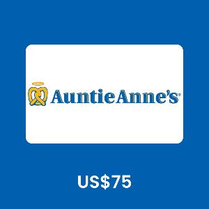 Auntie Anne’s US$75 Gift Card product image