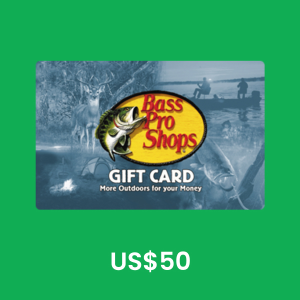 Bass Pro Shops - Bass Pro Shops Gift Card, $50, Shop
