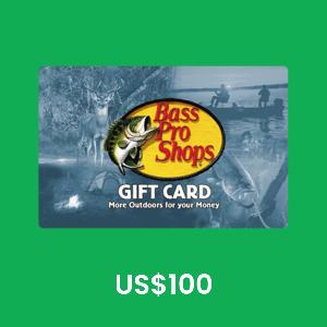 Bass Pro Shops US$100 Gift Card product image