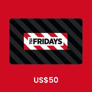 T.G.I. Fridays US$50 Gift Card product image
