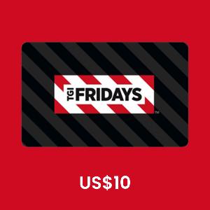 T.G.I. Fridays US$10 Gift Card product image