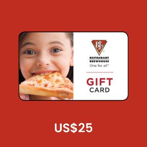BJ's Restaurants US$25 Gift Card product image