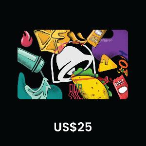Taco Bell US$25 Gift Card product image