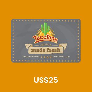 TacoTime US$25 Gift Card product image