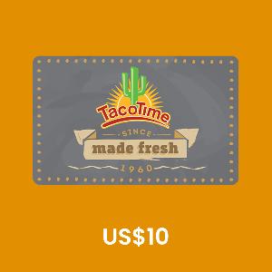 TacoTime US$10 Gift Card product image