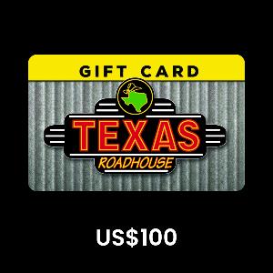 Texas Roadhouse US$100 Gift Card product image