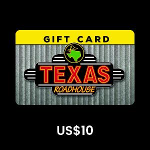 Texas Roadhouse US$10 Gift Card product image