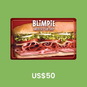 Blimpie US$50 Gift Card product image
