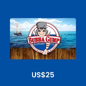 Bubba Gump Shrimp US$25 Gift Card product image