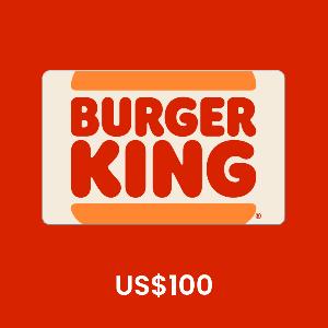 Burger King US$100 Gift Card product image