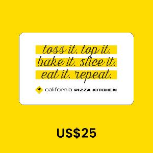 California Pizza Kitchen US$25 Gift Card product image