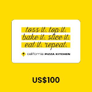 California Pizza Kitchen US$100 Gift Card product image