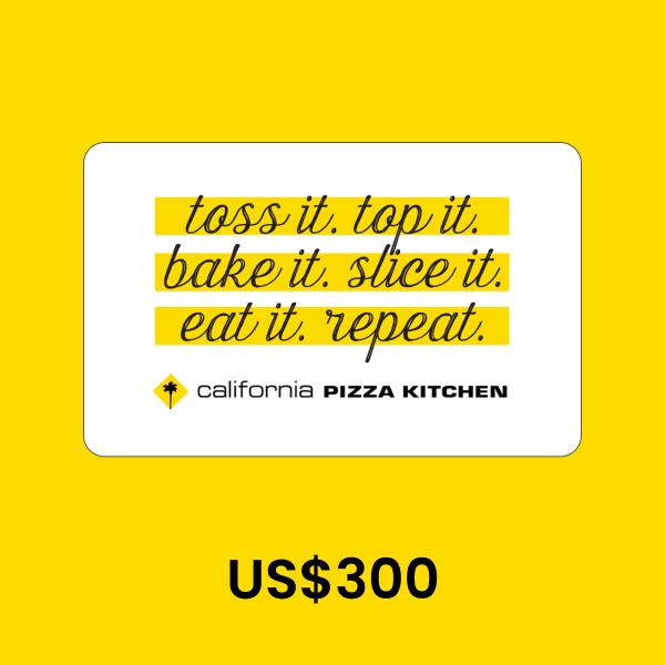 California Pizza Kitchen US$300 Gift Card product image