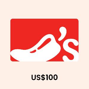 Chili's US$100 Gift Card product image