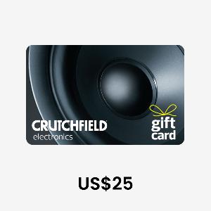 Crutchfield US$25 Gift Card product image